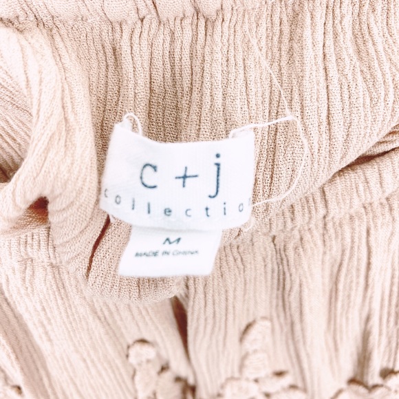 C+J Collection Size M Peasant Off Shoulders Blouse - Picture 5 of 5